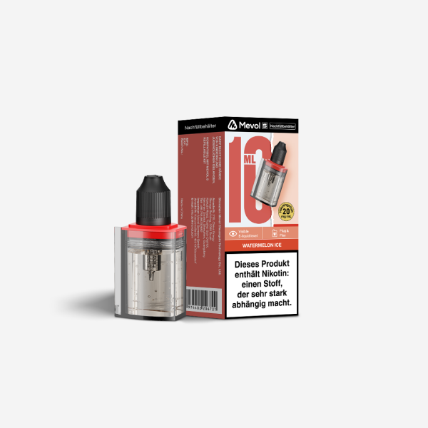 Mevol S 10k Pod 10ml - Watermelon Ice