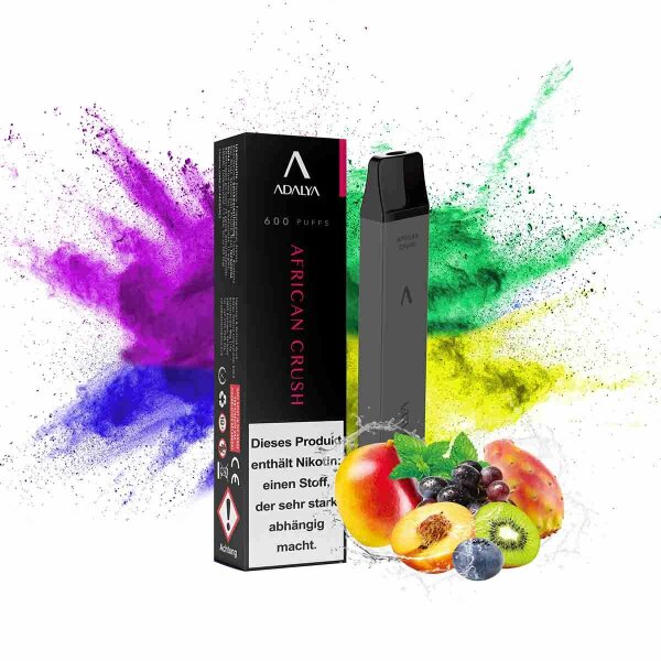 Adalya Vape African Crush 12mg 600 Züge