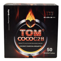 TOM COCO Gold C28 1kg Kokoskohle