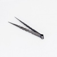 AO Kohlezange Edelstahl Gun Metal 22cm