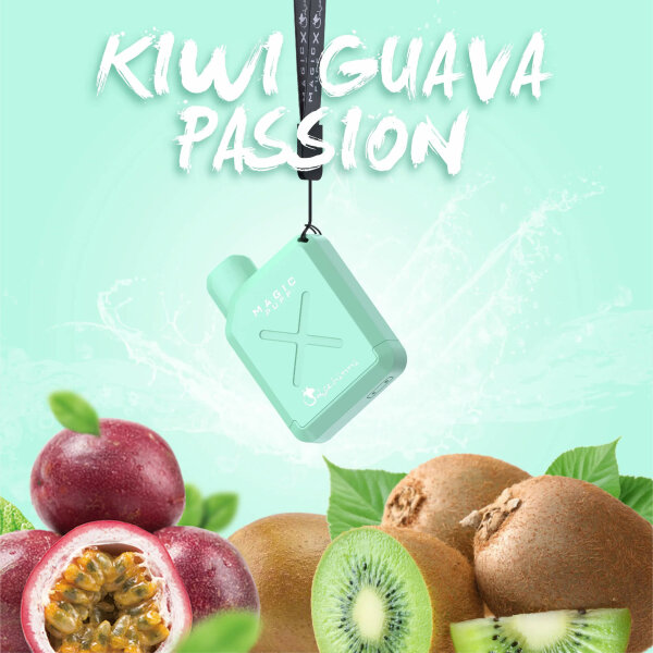 Magic Puff x Dschinni 700 Puffs 20mg Kiwi Guava Passion