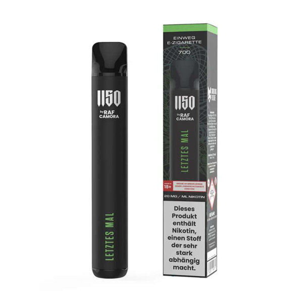 1150 Smoke by RAF Camora - Letztes Mal 20mg 700 Züge