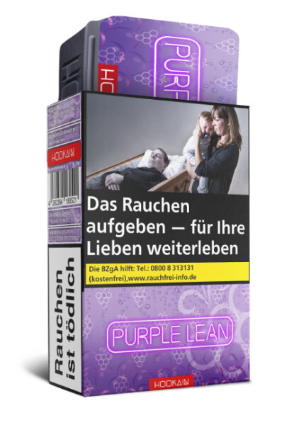 Hookain Tabak  Purple Lean - 25g