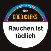 CocoFleks Darkblend Tabak No2 - Blue Power 20g