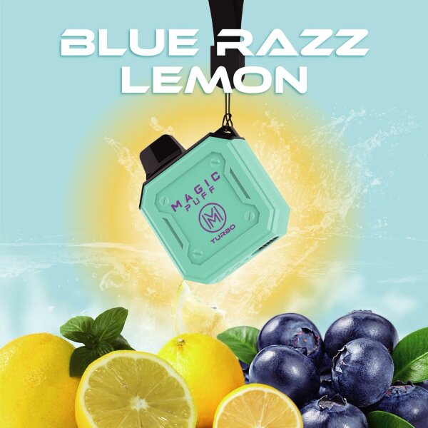Magic Puff Turbo 800 Puffs 20mg - Blue Razz Lemon