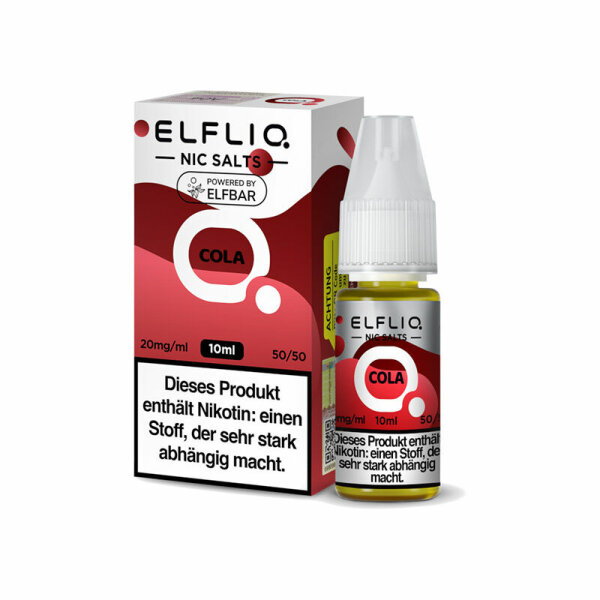 Elfliq - Cola - Nikotinsalz Liquid 10mg - 10ml