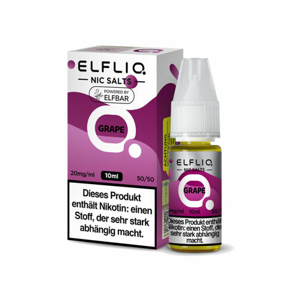 Elfliq - Grape - Nikotinsalz Liquid 10mg - 10ml
