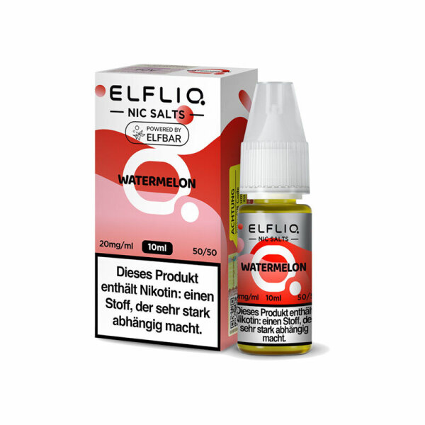 Elfliq - Watermelon - Nikotinsalz Liquid 10mg - 10ml