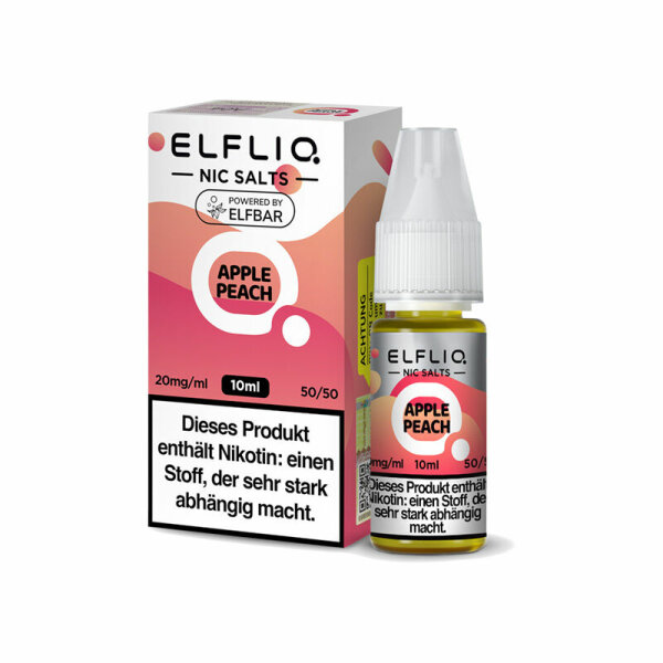 Elfliq - Apple Peach - Nikotinsalz Liquid 20mg - 10ml