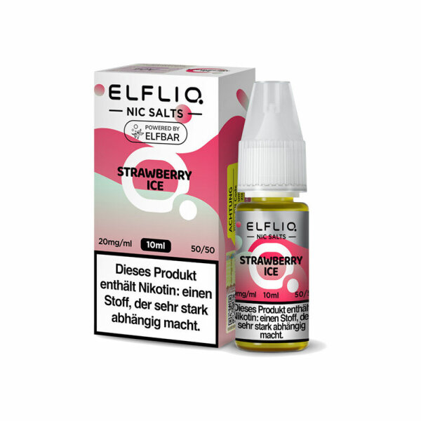Elfliq - Strawberry Ice - Nikotinsalz Liquid 20mg - 10ml