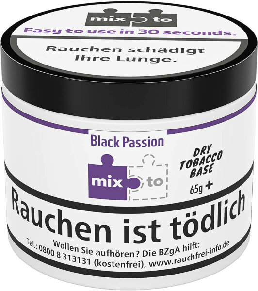 Mixto Tabak - Black Passion 65g