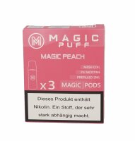 Magic Puff Pod´s - Magic Peach - 3 Stück