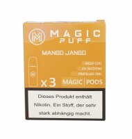 Magic Puff Pod´s - Mango Jango - 3 Stück