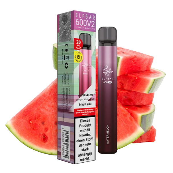 Elfbar 600 V2 CP - Watermelon - 20mg