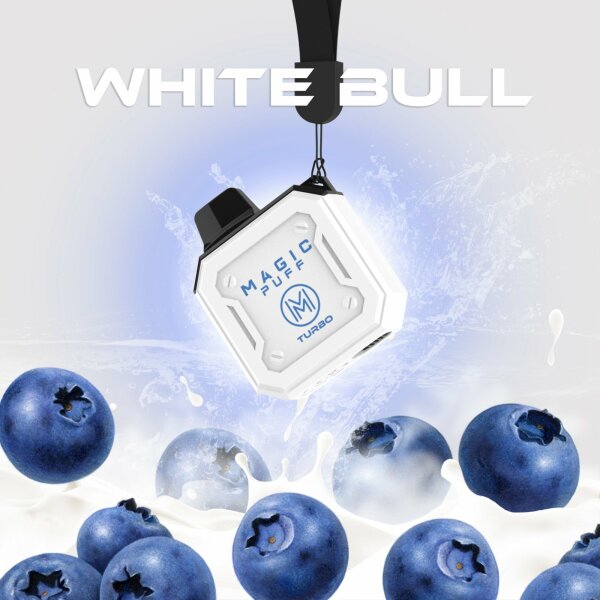 Magic Puff Turbo 800 Puffs 20mg - White Bull