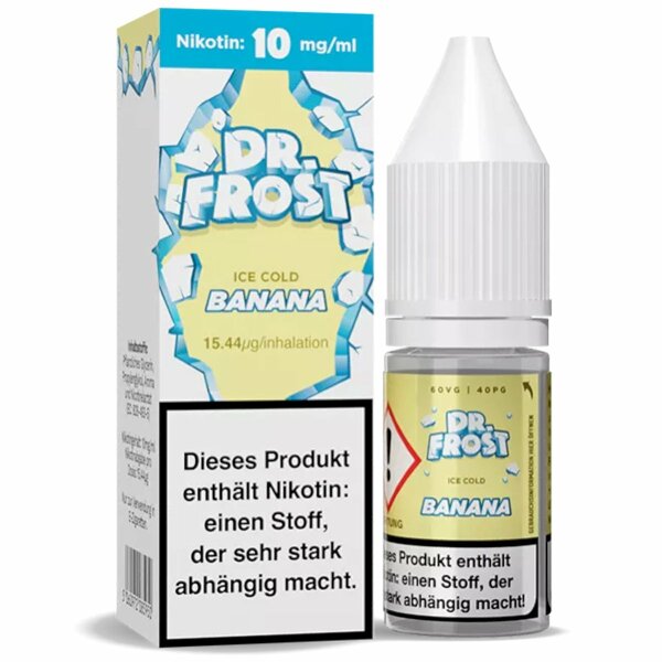 Dr. Frost - Ice Cold - Banana - Nikotinsalz Liquid 10mg/ml