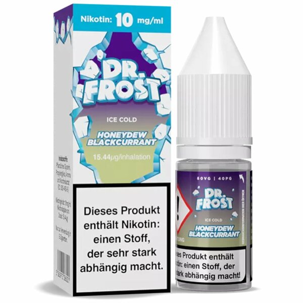 Dr. Frost - Ice Cold - Honeydew Blackcurrant - Nikotinsalz Liquid 10mg/ml