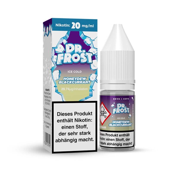 Dr. Frost - Ice Cold - Honeydew Blackcurrant - Nikotinsalz Liquid 20mg/ml