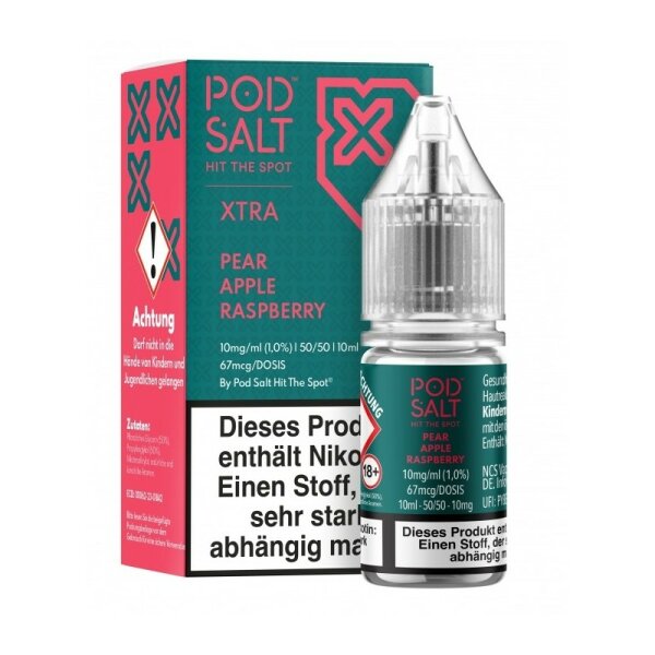 Pod Salt X - Pear Apple Raspberry - Nikotinsalz Liquid 20mg/ml