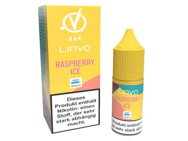 Linvo - Raspberry Ice - Nikotinsalz Liquid 20mg/ml