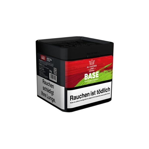 Al Fakher Pfeifentabak Base - The Double Crunch - 110g
