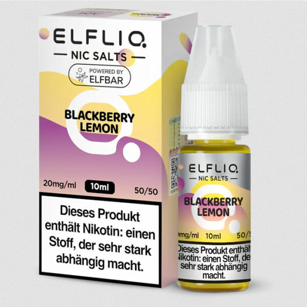 Elfliq - Blackberry Lemon - Nikotinsalz Liquid 20mg - 10ml