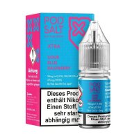 Pod Salt X - Sour Blue Raspberry - Nikotinsalz Liquid...