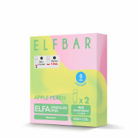 Elfbar Elfa Pod - Apple Peach - 0mg 2Stk