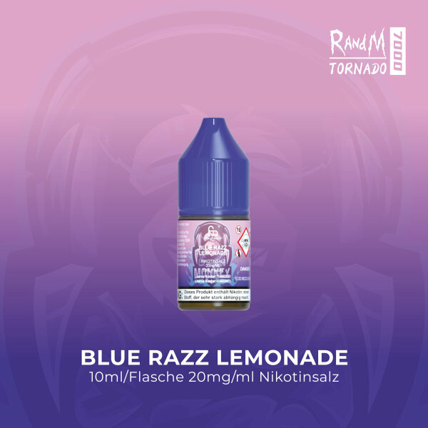 RandM Tornado Liquid 10ml - Blue Razz Lemonade 20mg