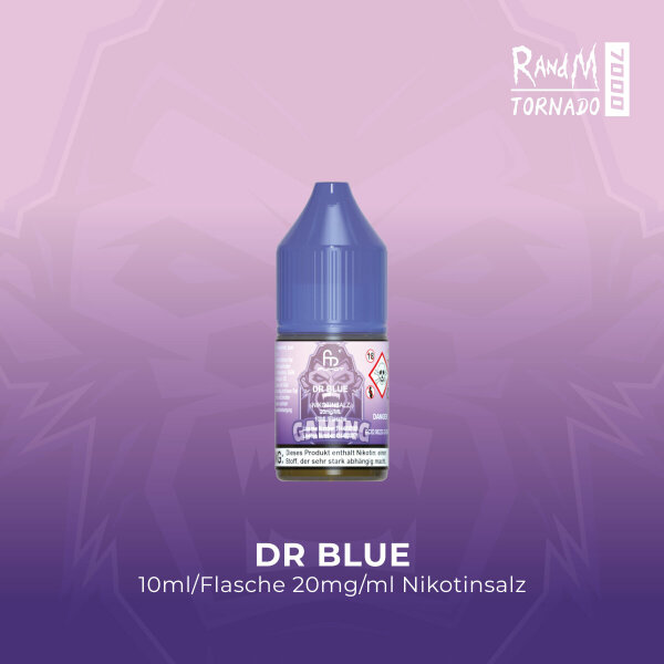 RandM Tornado Liquid 10ml - Dr. Blue 20mg