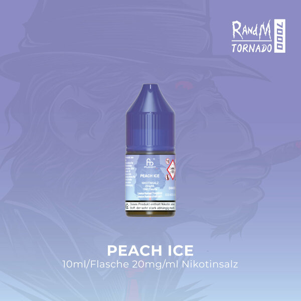 RandM Tornado Liquid 10ml - Peach Ice 20mg