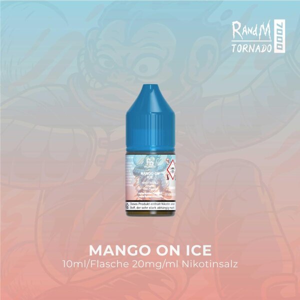 RandM Tornado Liquid 10ml - Mango On Ice 20mg