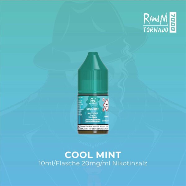 RandM Tornado Liquid 10ml - Cool Mint 20mg