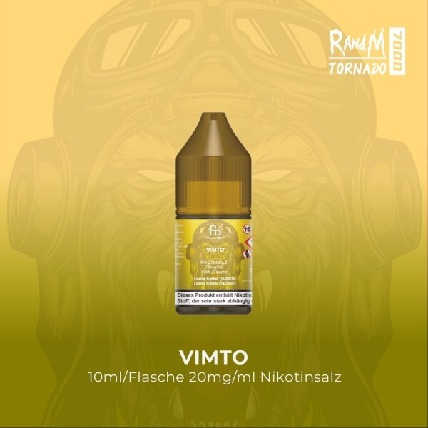 RandM Tornado Liquid 10ml - Vimto 20mg