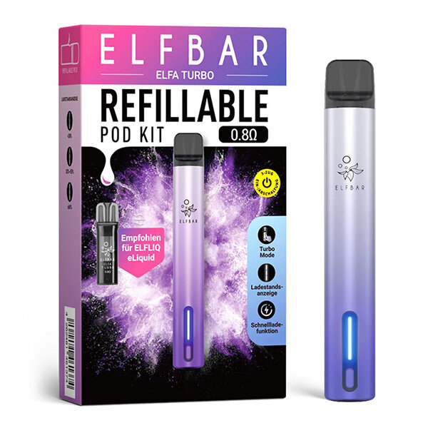 Elfbar Elfa Turbo Kit - Aurora Purple