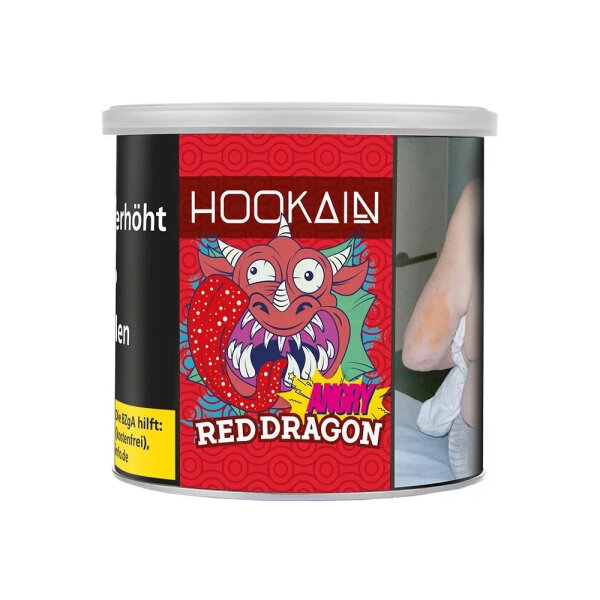 Hookain Tabak Angry Red Dragon - 200g