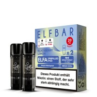 Elfbar Elfa Pod - Blackberry Lemon - 20mg 2Stk