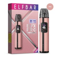 ELFBAR ELFX Pro - Refillable Pod Kit - Pink
