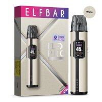 ELFBAR ELFX Pro - Refillable Pod Kit - White
