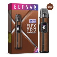 ELFBAR ELFX Pro - Refillable Pod Kit - Cowboy Brown