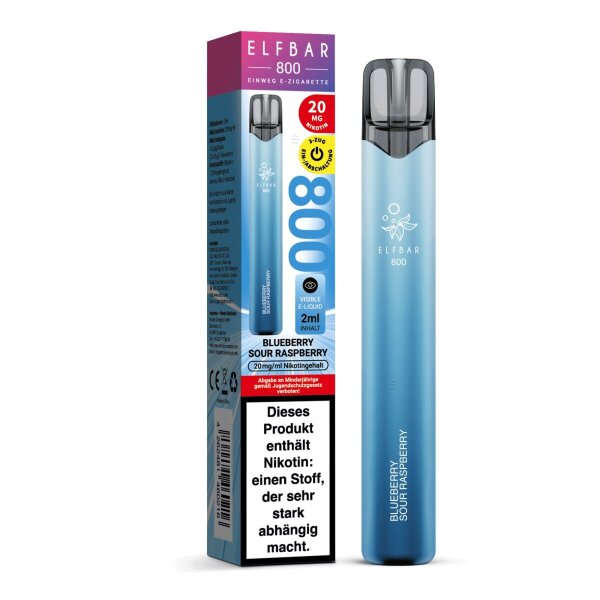 Elfbar 800 - Blueberry Sour Raspberry 20mg