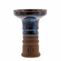 Hookain Low Lip Phunnel Black Wave