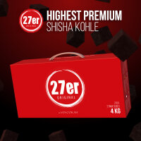 Venookah 27er Original Naturkohle - 4kg