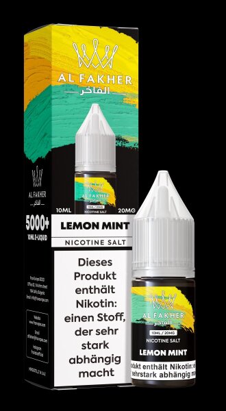 Al Fakher Liquid - Lemon Mint 20mg 10ml