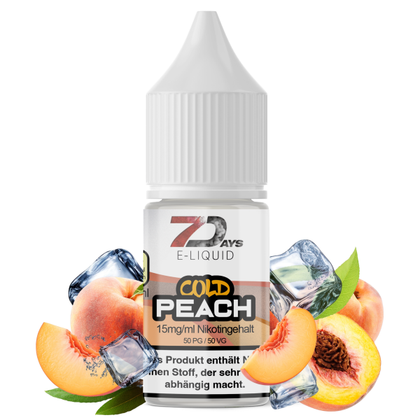 7 Days Liquid Cold Peach 15mg 10ml