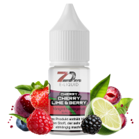 7 Days Liquid Cherry Cherry, Lime & Berry 15mg 10ml