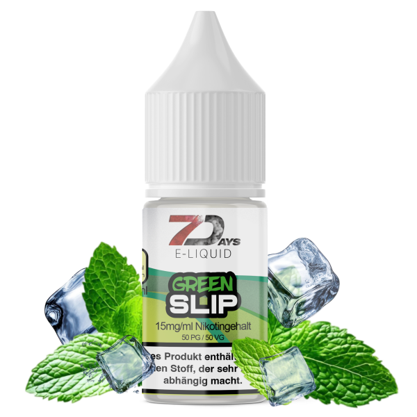 7 Days Liquid Green Slip 15mg 10ml