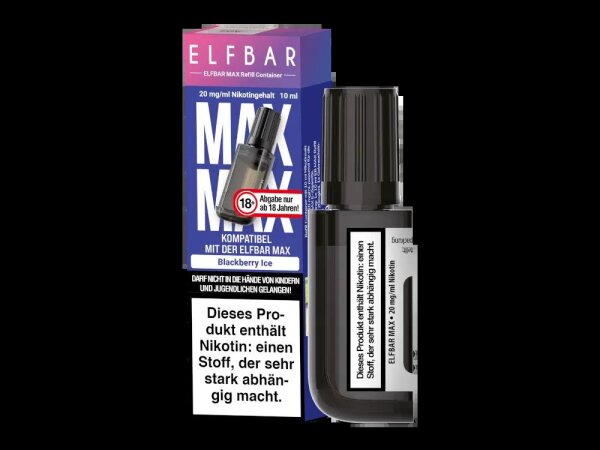 Elfbar Max Refill Blackberry Ice 20mg