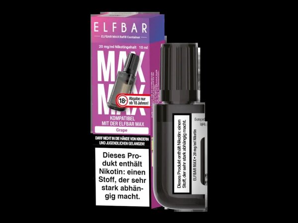 Elfbar Max Refill Grape 20mg