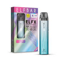 ELFBAR ELFX - Pod Kit - Silver-Blue